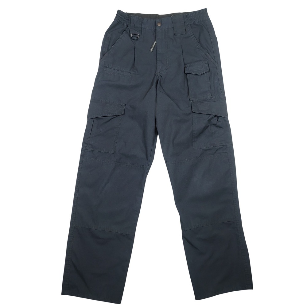 Propper Cargo Pants Mens 28 Navy Blue Tactical Ripstop Polyester Cotton